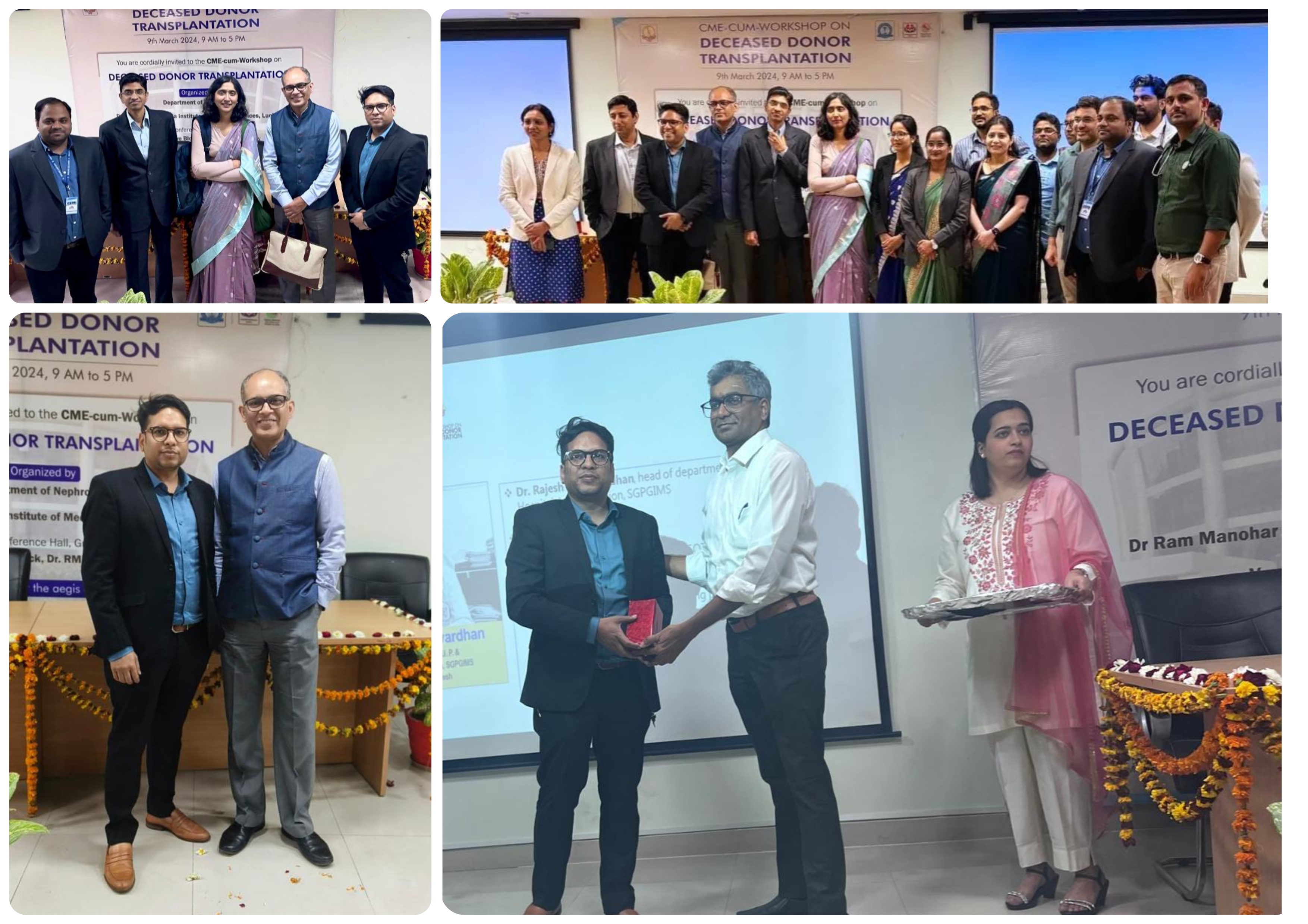 Dr Amit Singh invited as Chairperson at CME-cum-Workshop @Dept. of Nephrology, RML